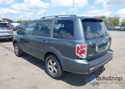 2006 Honda Pilot Ex-L from USA, damaged, VIN 2HKYF18636H528501